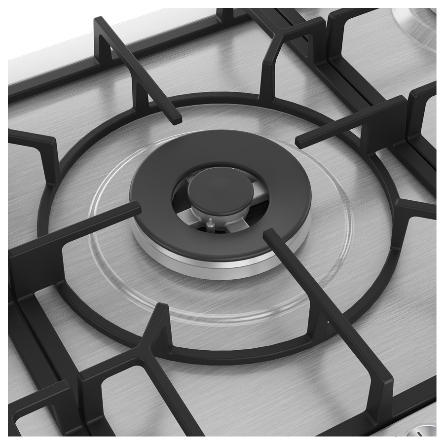 additioanl image for  Beko Hob Gas 4 Burner 1 Wok Inox 90cm. 