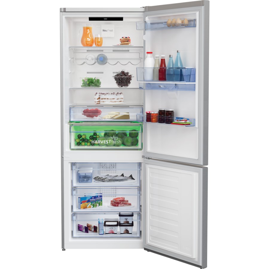 additioanl image for  Beko Fridge Freezer No Frost Inox 510 L 