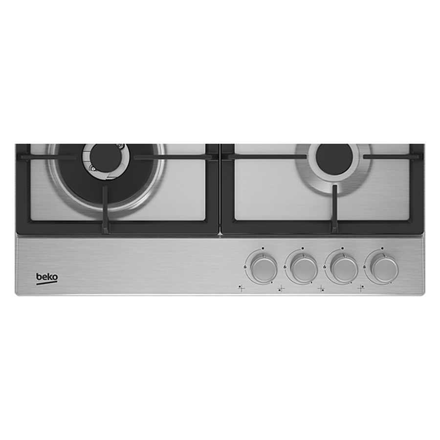 additioanl image for  Beko Hob Gas 4 Burner C/Iron Inox 60 cm 