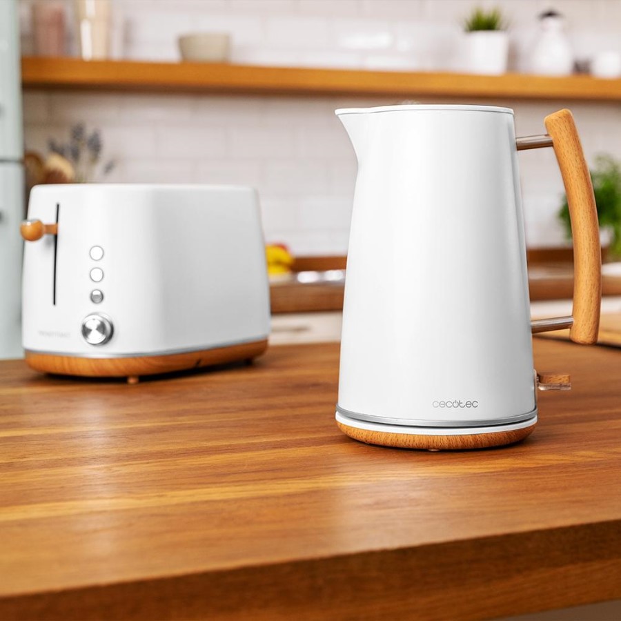additioanl image for  Cecotec Thermosense Kettle White 1.7L 
