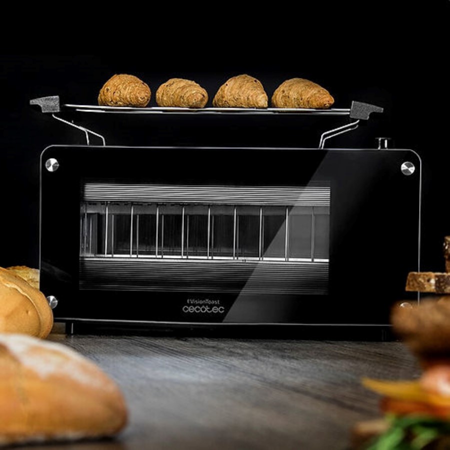 additioanl image for  Cecotec Toaster Long Slice Black Vision 