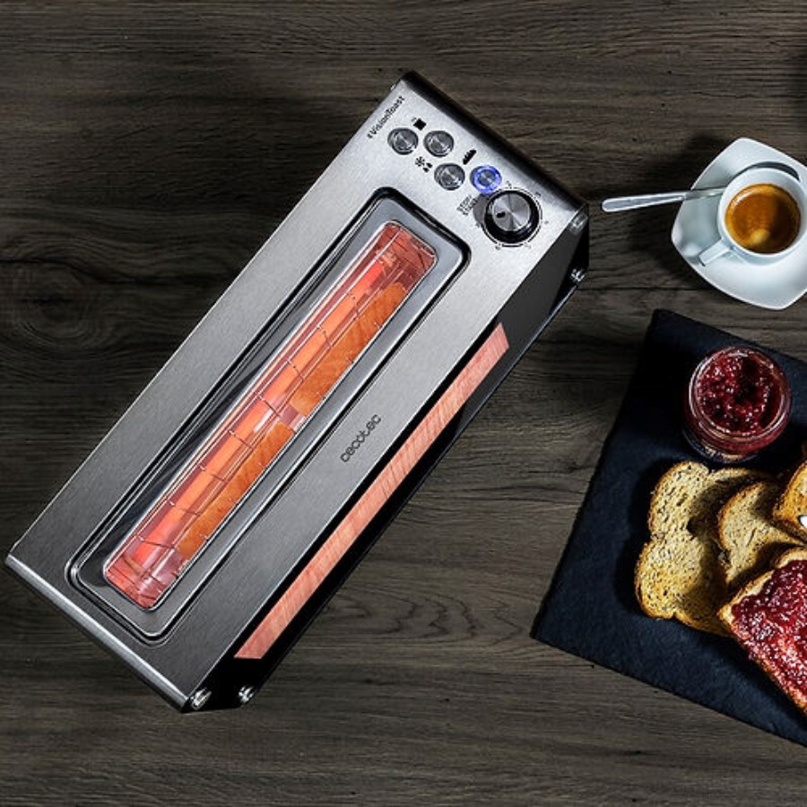 additioanl image for  Cecotec Toaster Long Slice Black Vision 
