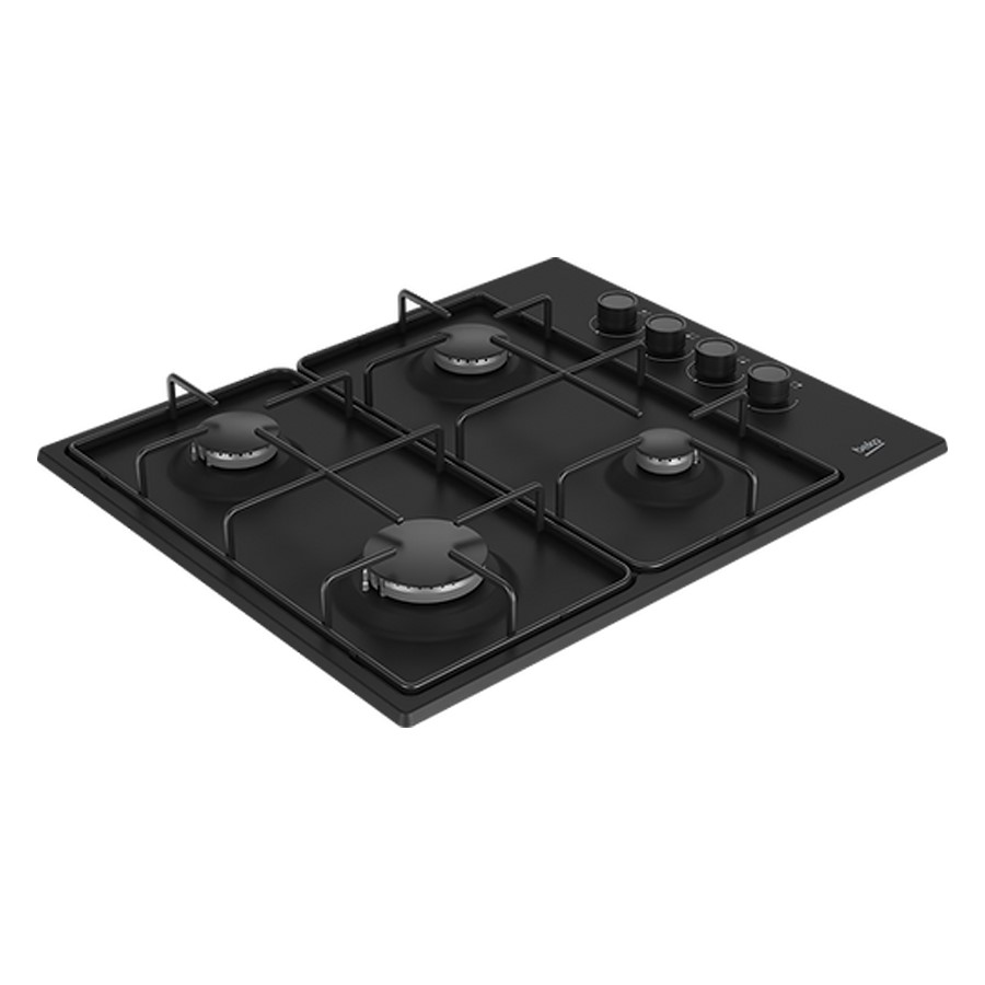 additioanl image for  Beko Hob Gas 4 Burners Black 61 cm 