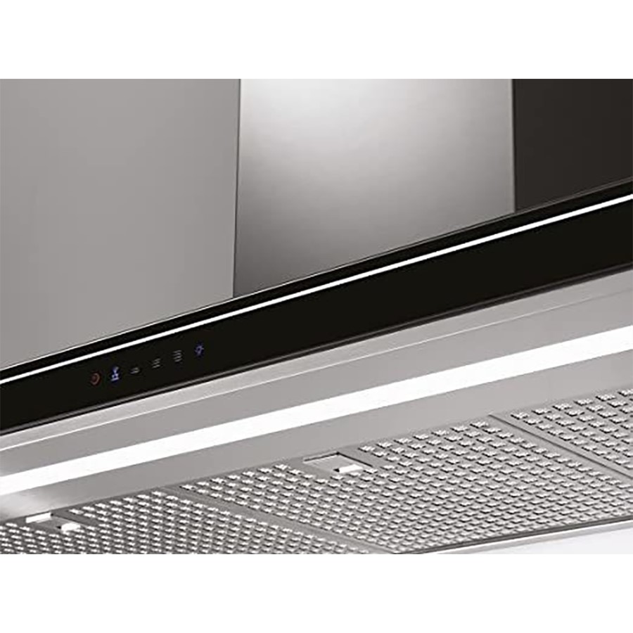 additioanl image for  Falmec Hood Wall Luce Black Glass 90 cm 