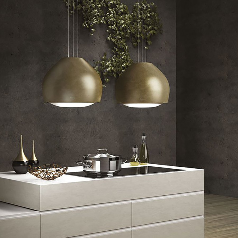 additioanl image for  Falmec Island Hood Sophie Brass 54 cm 