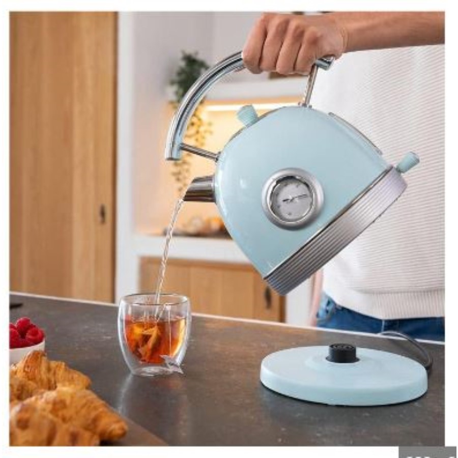 additioanl image for  Cecotec Vintage Kettle Light Blue 1.8L 