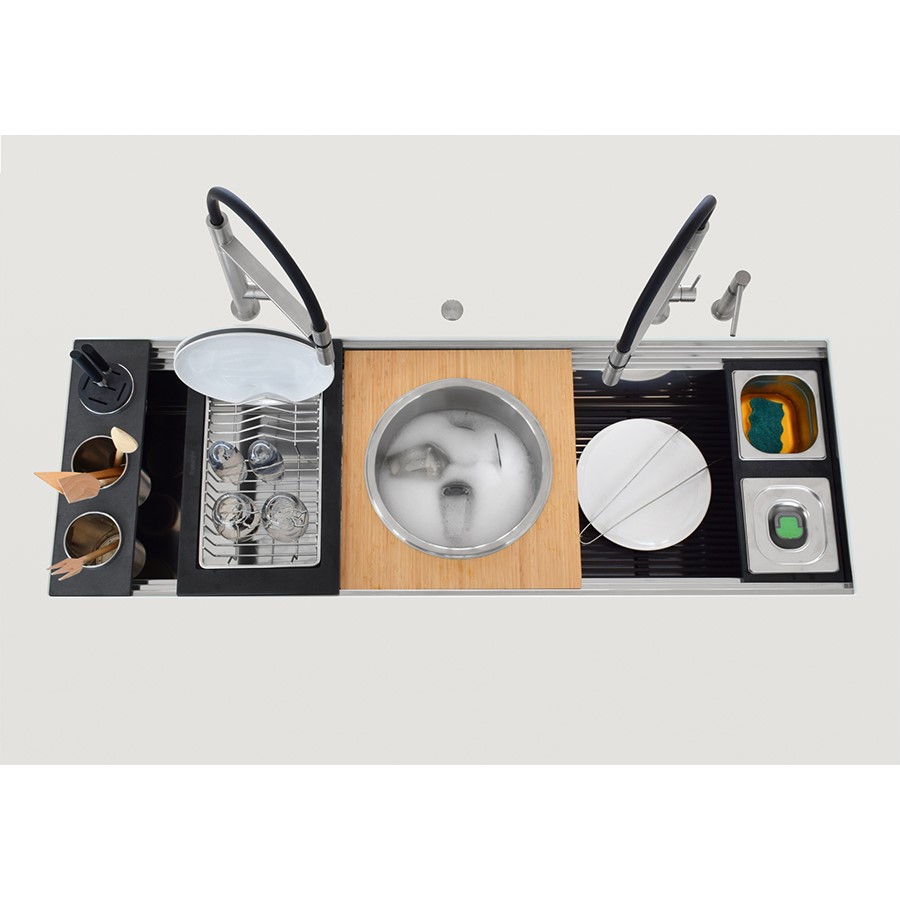 additioanl image for  Foster Sink H/Hour U/Mount S/Steel 