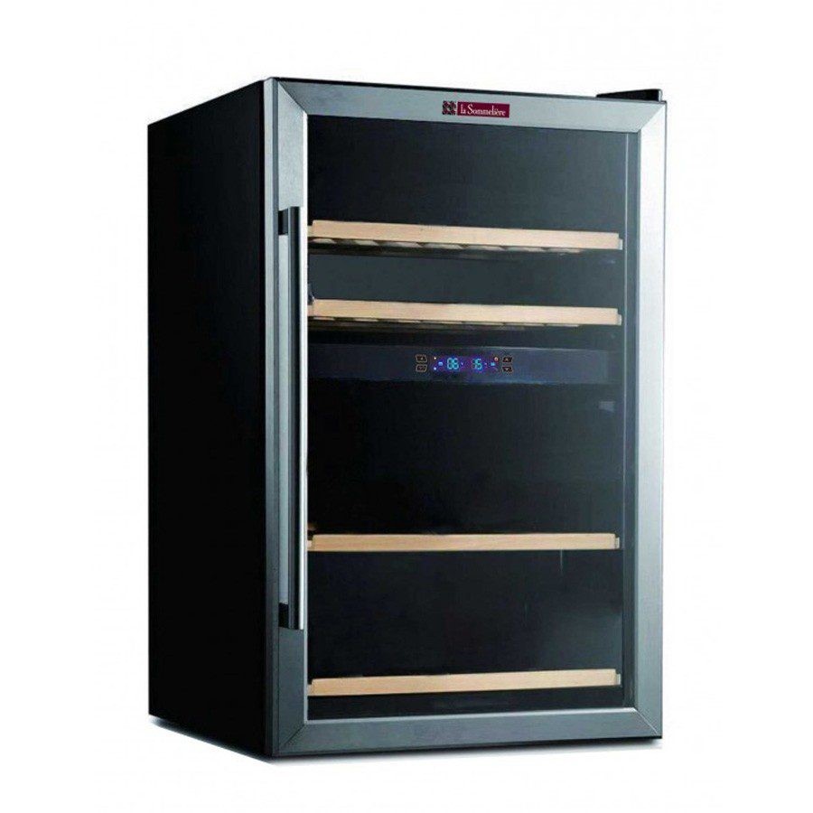 additioanl image for  Sommeliere Wine Cooler Double Zone Blk. 