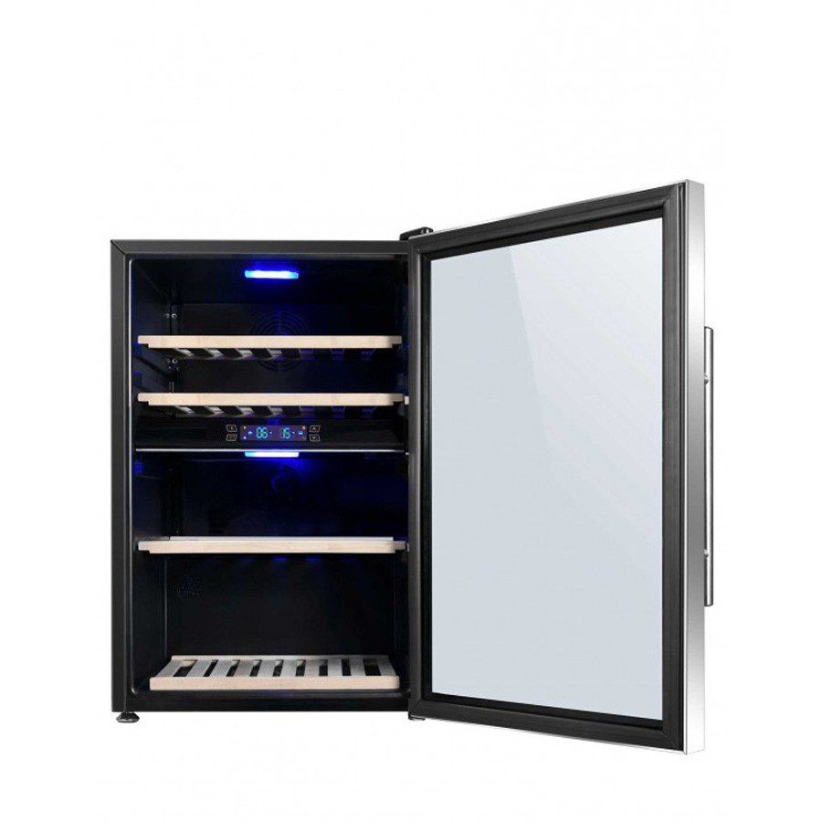 additioanl image for  Sommeliere Wine Cooler Double Zone Blk. 