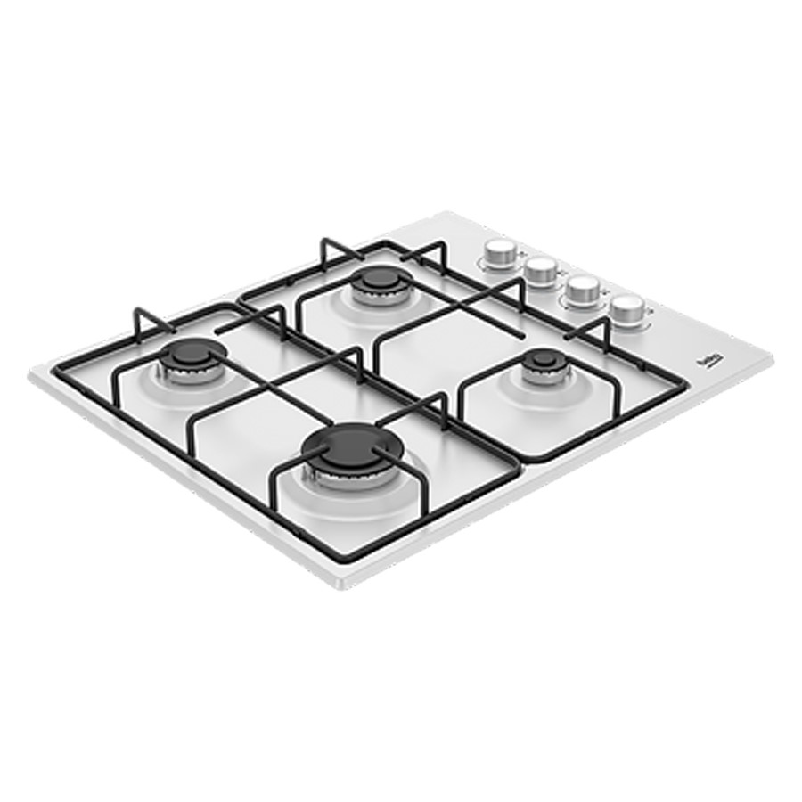 additioanl image for  Beko Hob Gas 4 Burners White 60 cm 