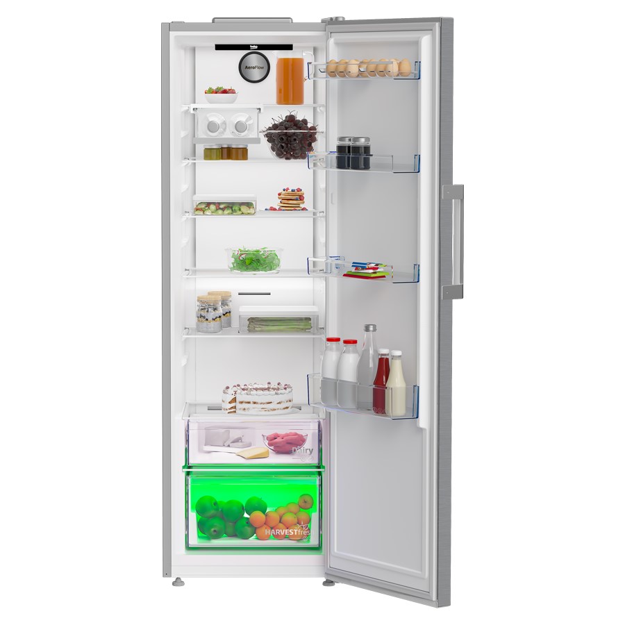 additioanl image for  Beko Larder Fridge No Frost Silver 365 L 