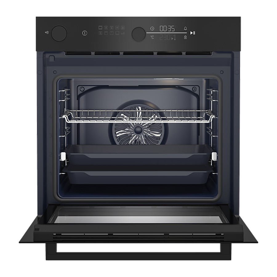 additioanl image for  Beko Built-In Oven 72L Steam Black 