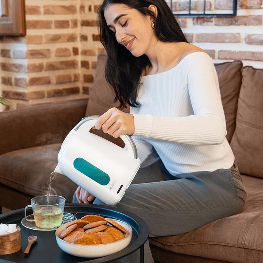 additioanl image for  Cecotec Thermosense Kettle White 1.7L 