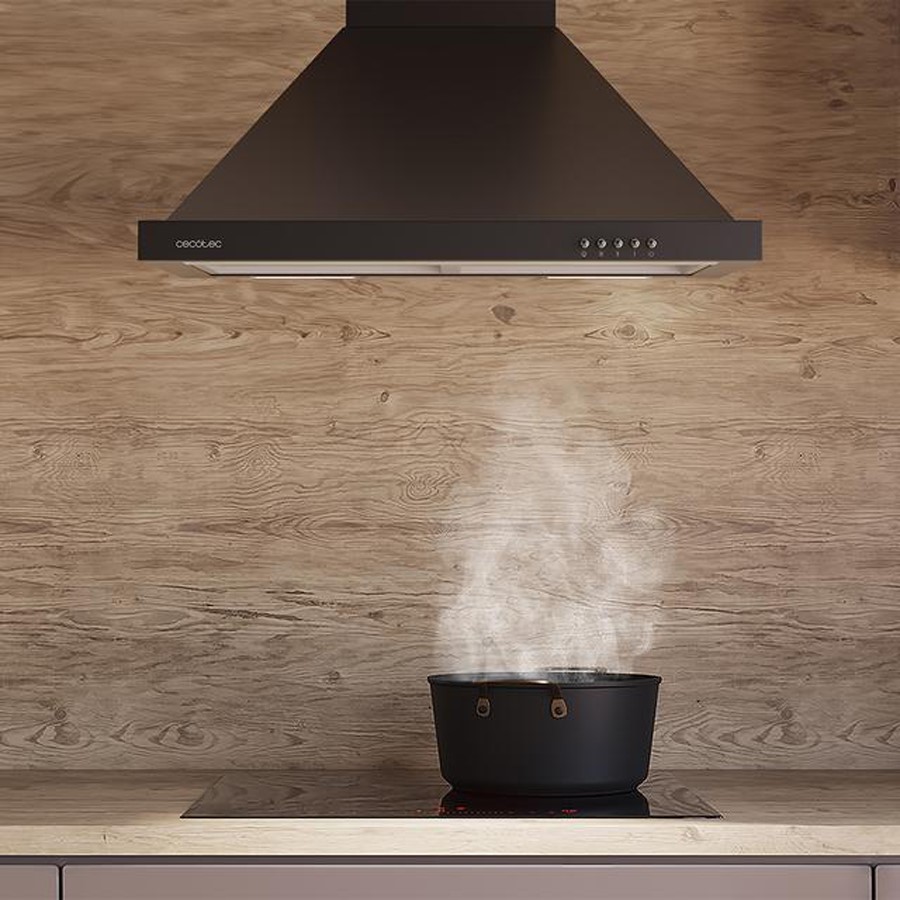 additioanl image for  Cecotec Hood Cappa Black 60 cm 