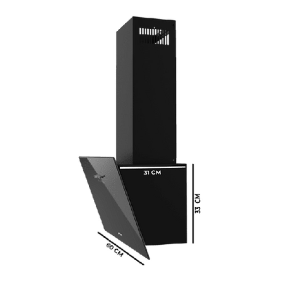 additioanl image for  Cecotec Cook/Hood Flux Glass Black 60cm 