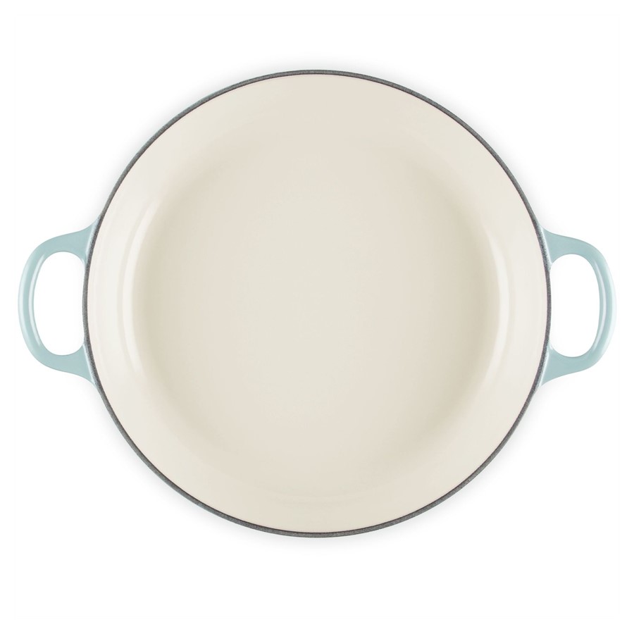 additioanl image for  Le Creuset Petal Low Cass. Sea Salt 26cm 