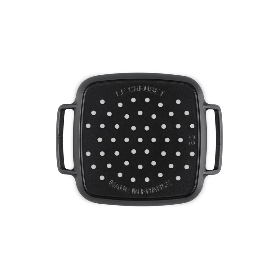 additioanl image for  Le Creuset O/Door Sq. Grill Basket M/Blk 