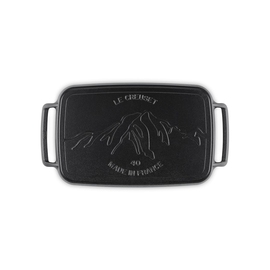 additioanl image for  Le Creuset O/Dr Rect Griddle M/Blk 40 cm 