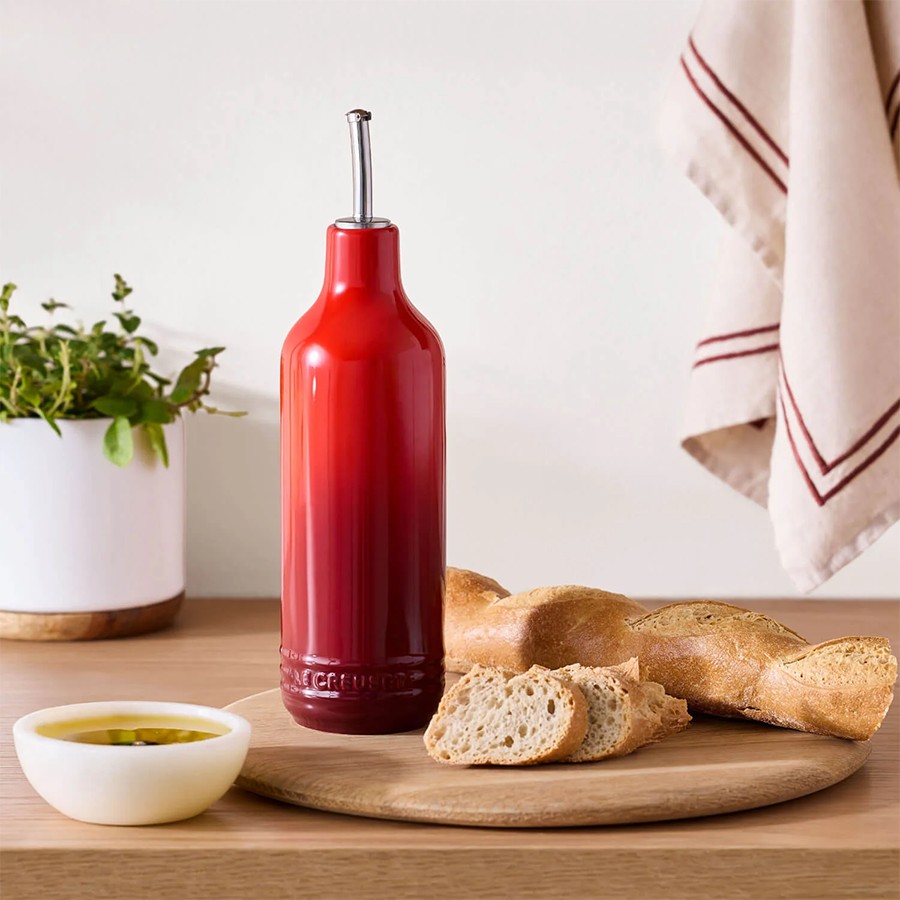 additioanl image for  Le Creuset Oil Cruet Cerise 600 ml 