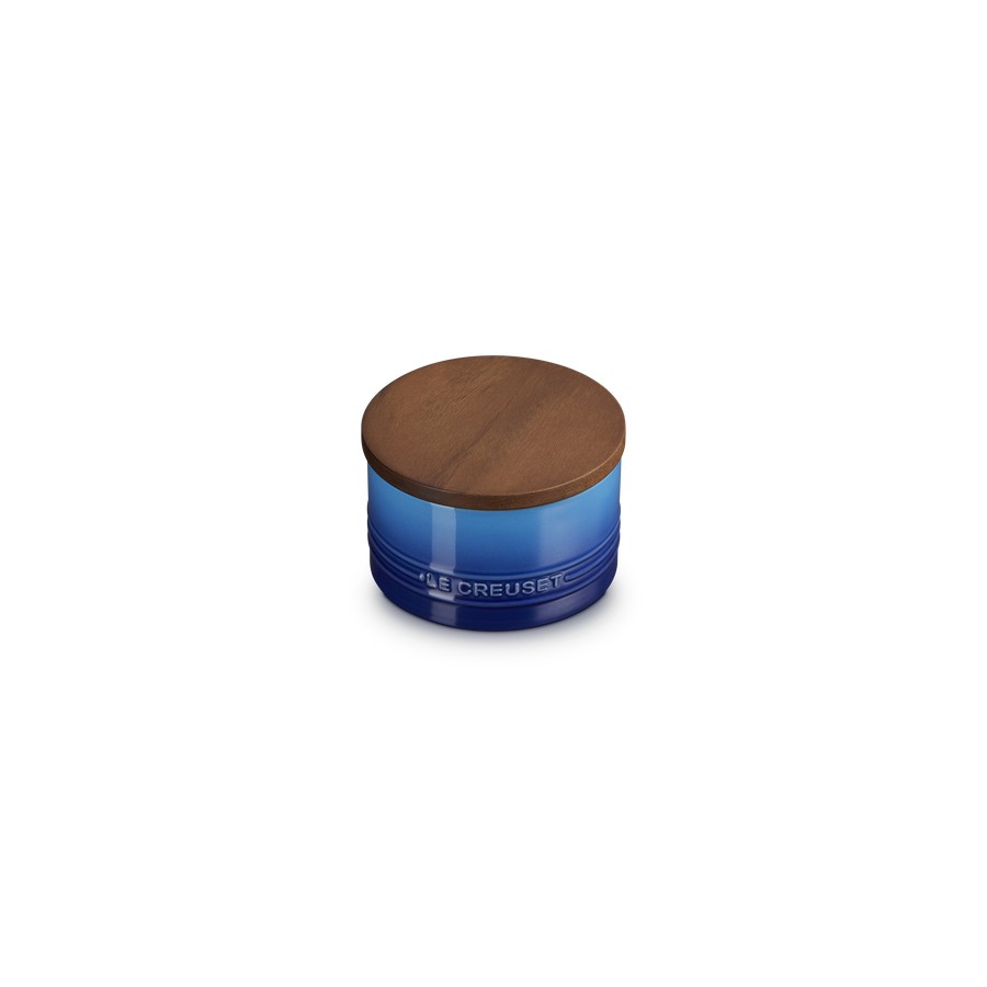 additioanl image for  Le Creuset Storage Jar Azure Blue 470 ml 