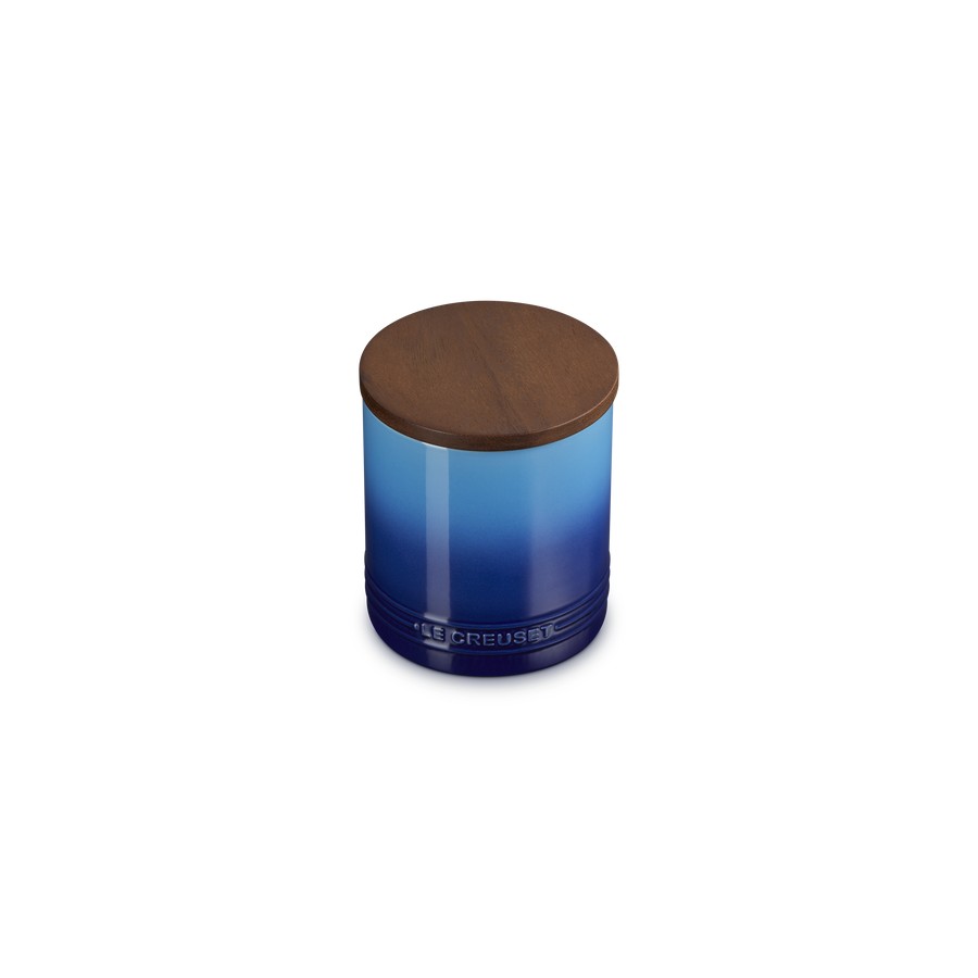 additioanl image for  Le Creuset Storage Jar Azure Blue 1.1 L 