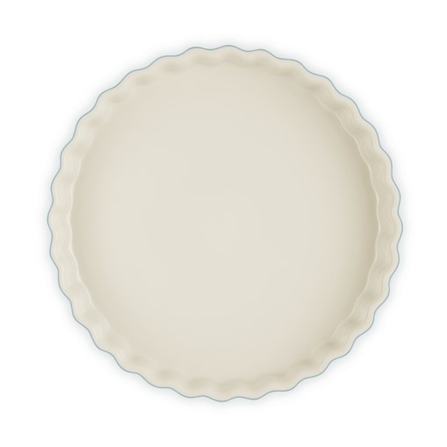 additioanl image for  Le Creuset Flan Dish Sea Salt 28 cm 
