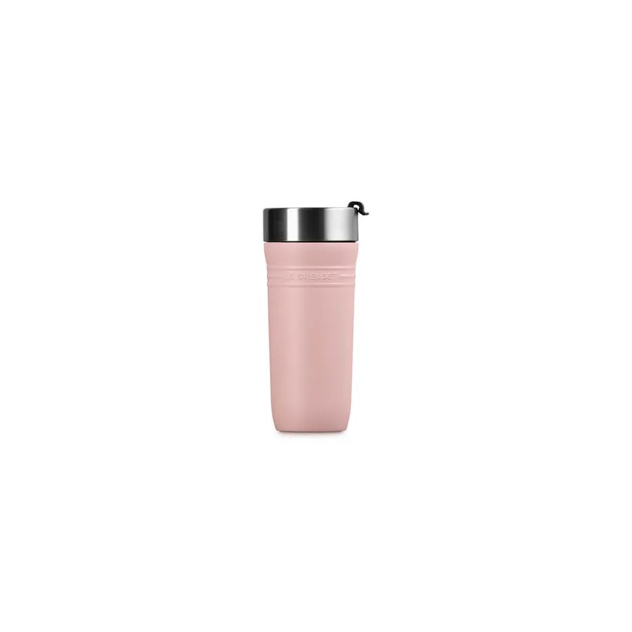 additioanl image for  Le Creuset Travel Mug Shell Pink 350 ml 