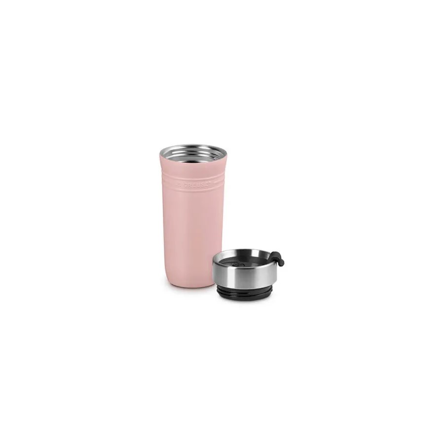 additioanl image for  Le Creuset Travel Mug Shell Pink 350 ml 