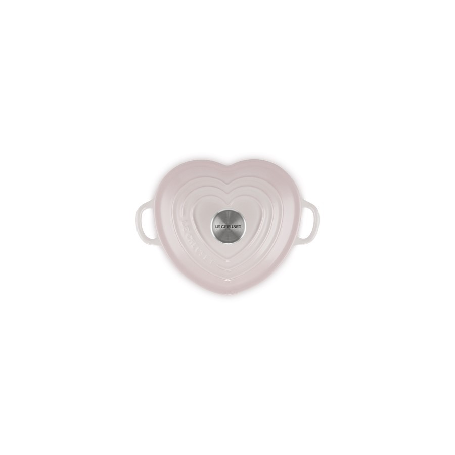 additioanl image for  Le Creuset Low Heart Cass. S/Pink 20 cm 