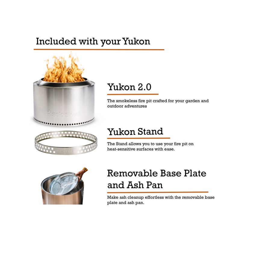 additioanl image for  Solostove Yukon + Stand 2.0 Mulberry 