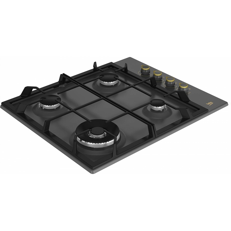 additioanl image for  Beko Hob Gas 4 Burner Black 60 cm 