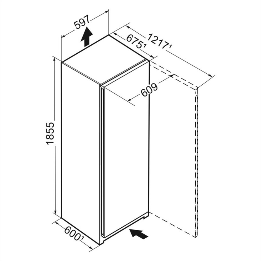 additioanl image for  Liebherr Fridge Stainless Steel 399 L 
