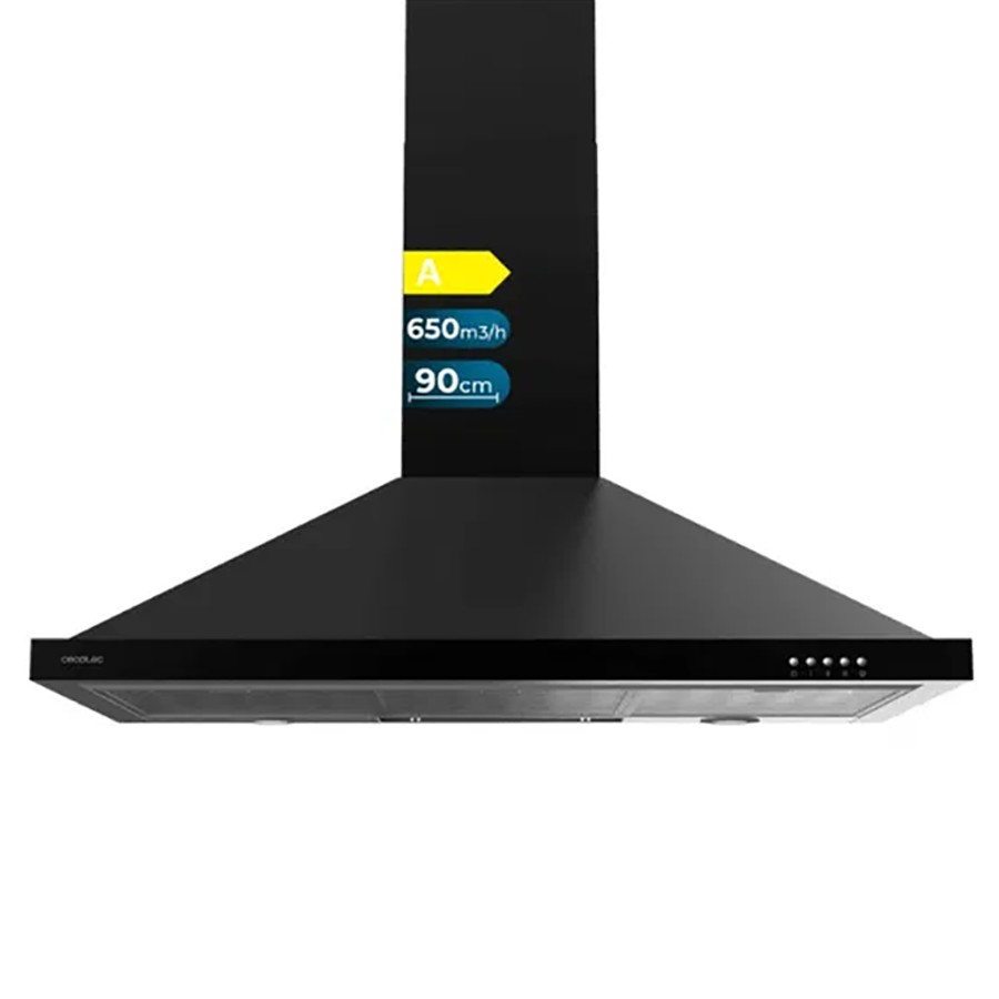 additioanl image for  Cecotec Hood Bolero Pyramidal Blk. 90 cm 