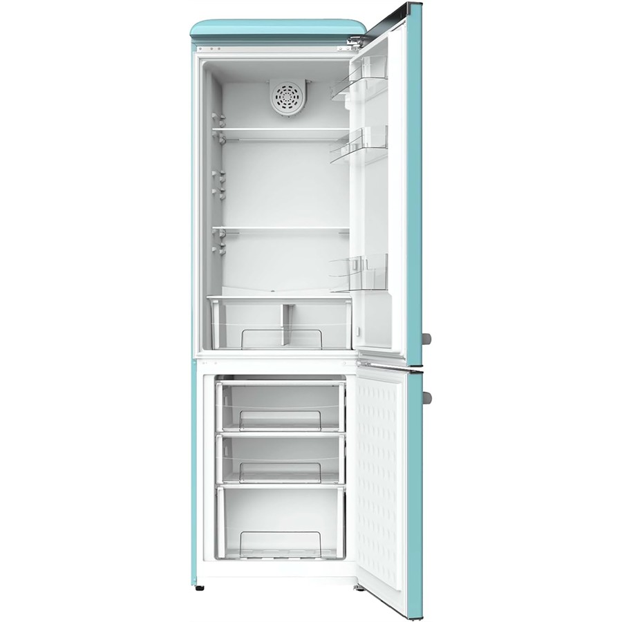 additioanl image for  Cecotec Retro Fridge Combi Blue 300 L 