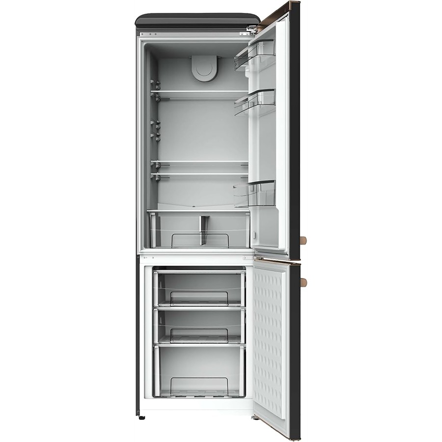 additioanl image for  Cecotec Retro Fridge Combi Black 300 L 