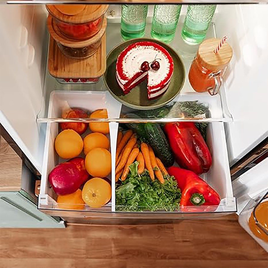 additioanl image for  Cecotec Retro Fridge Combi Black 300 L 