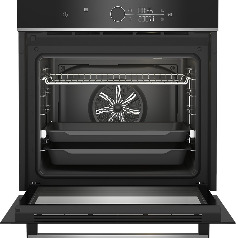 additioanl image for  Beko Built-In Oven 72L PizzaPro Black 