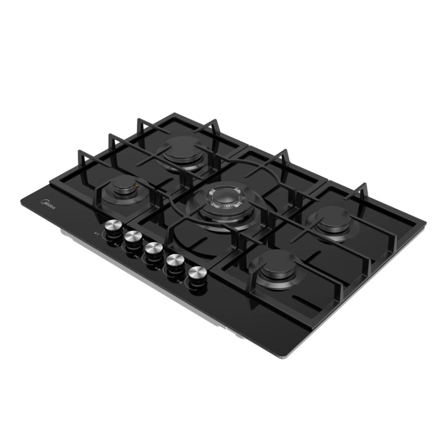 additioanl image for  Midea Gas Hob Built-In Black 75 cm 