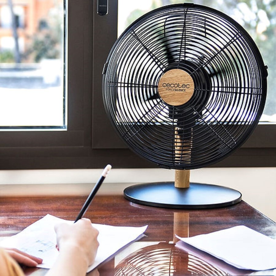 additioanl image for  Cecotec Desk Fan Force Silence Wood 