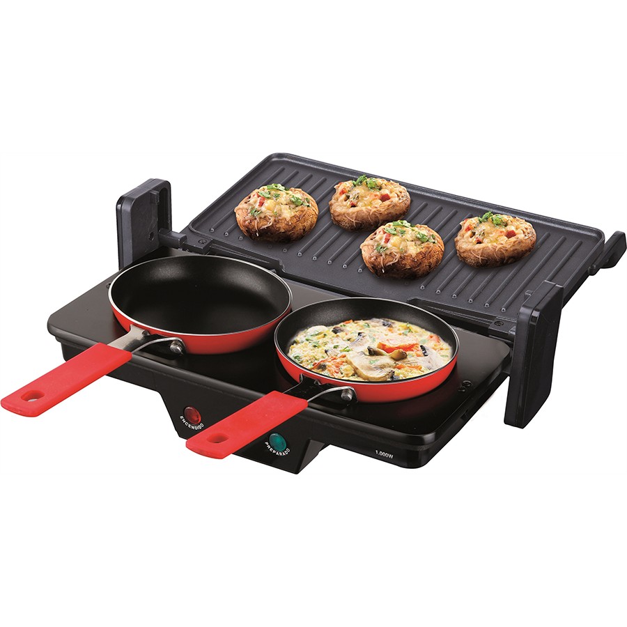 additioanl image for  Jata Double Roasting Grill 3 in 1 Black 