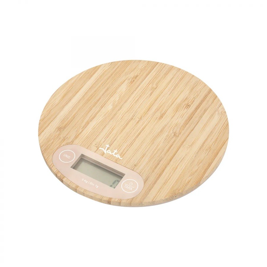 additioanl image for  Jata Kitchen Scale Bamboo Round 