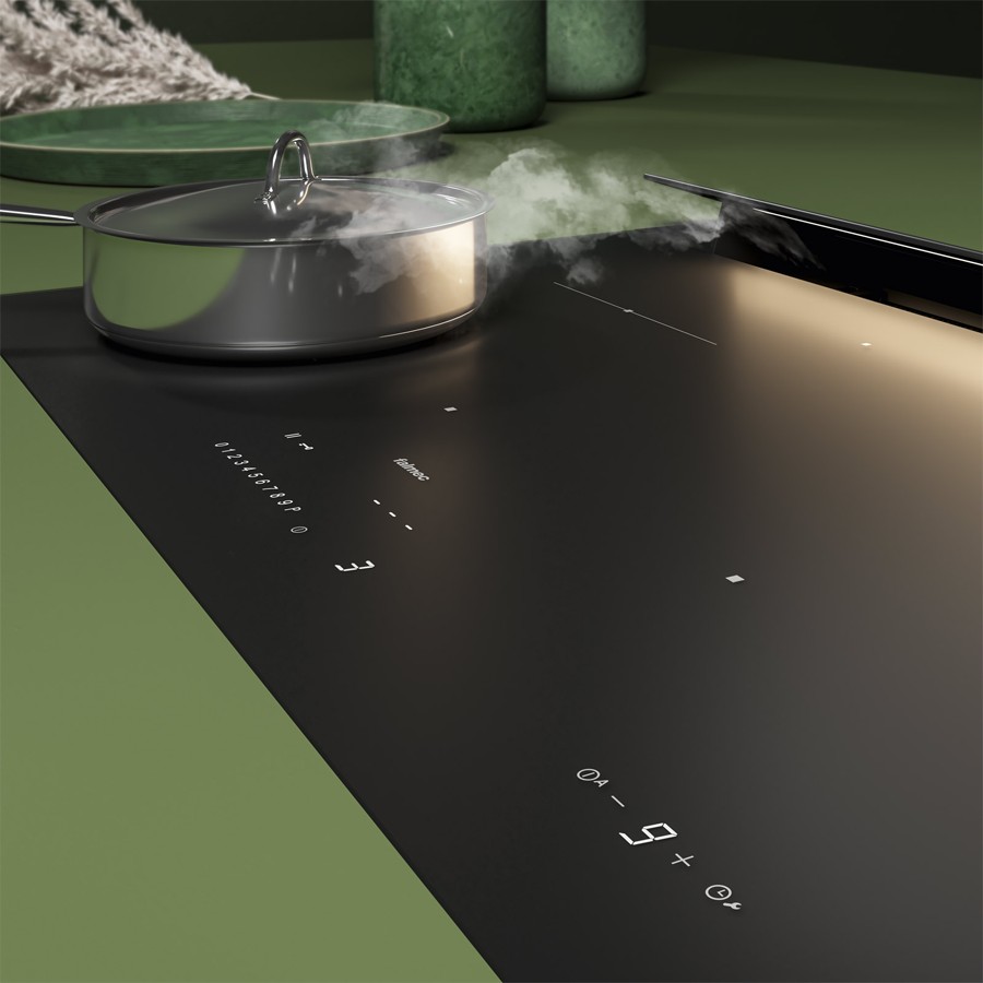 additioanl image for  Falmec Brera AspirationHob Matt Blk 75cm 