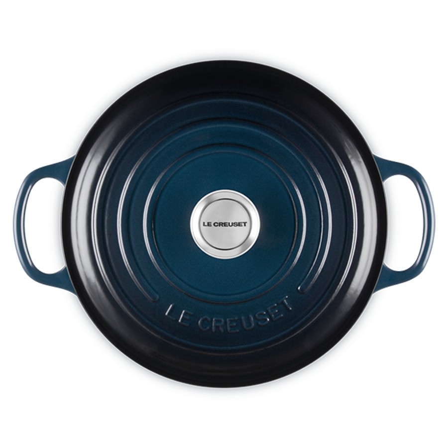 additioanl image for  Le Creuset Round Casserole Nuit 22 cm 