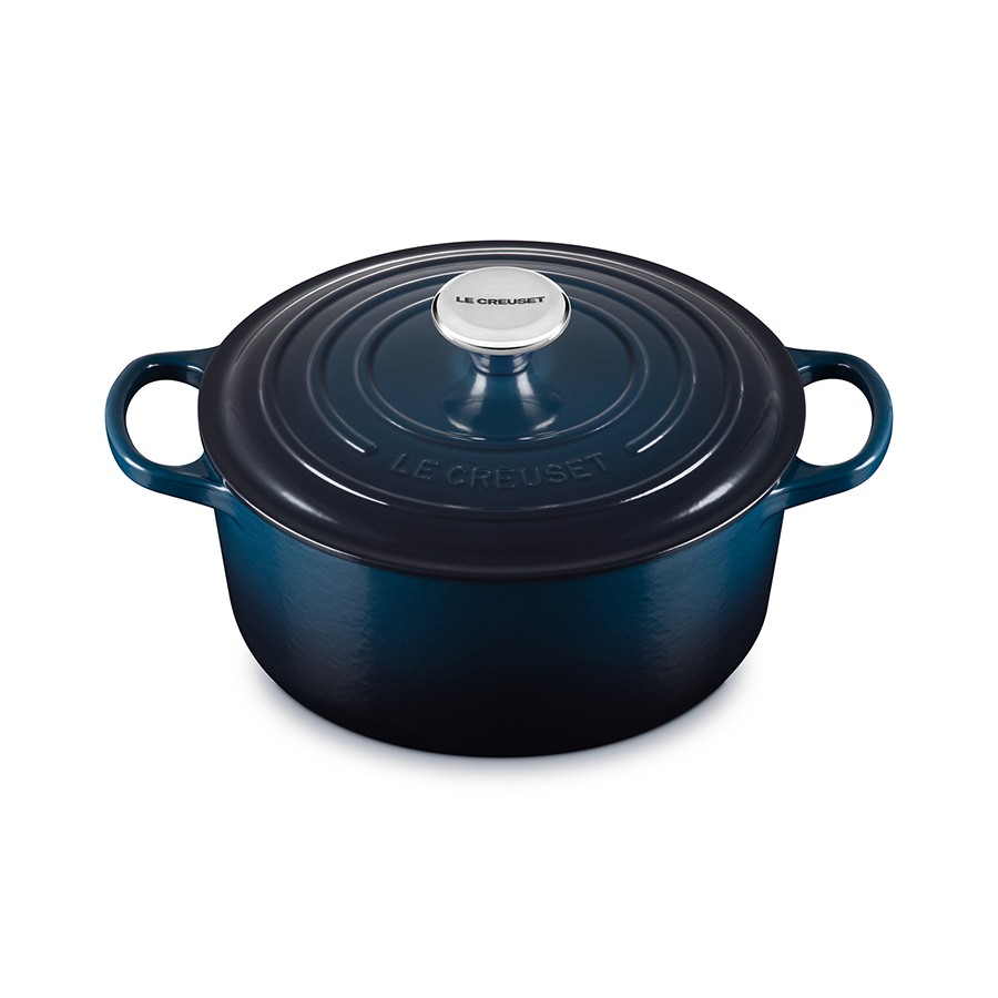 additioanl image for  Le Creuset Round Casserole Nuit 24 cm 