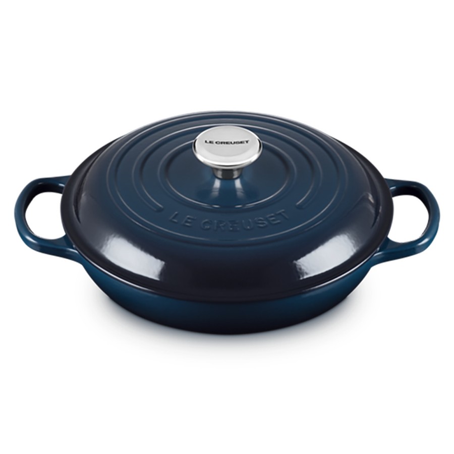 additioanl image for  Le Creuset Shallow Casserole Nuit 26 cm 