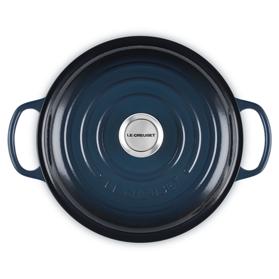 additioanl image for  Le Creuset Shallow Casserole Nuit 26 cm 