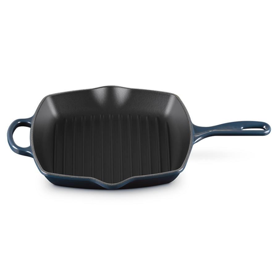 additioanl image for  Le Creuset Sq. Skillet Grill Nuit 26 cm 