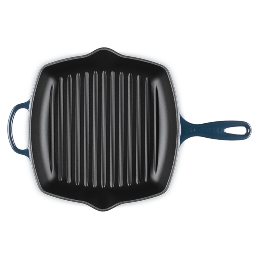 additioanl image for  Le Creuset Sq. Skillet Grill Nuit 26 cm 