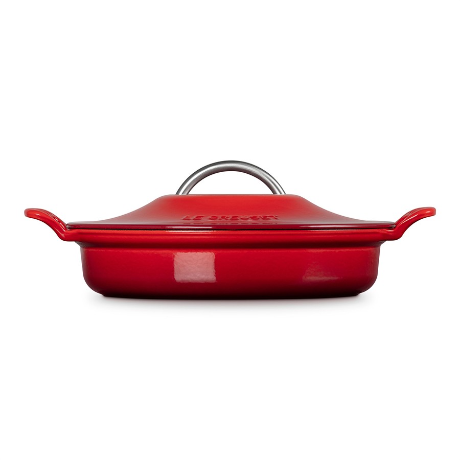 additioanl image for  Le Creuset MH Low Casserole Cerise 28 cm 