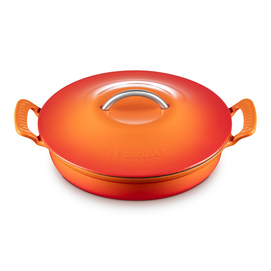 additioanl image for  Le Creuset MH Low Casserole Flame 28 cm 